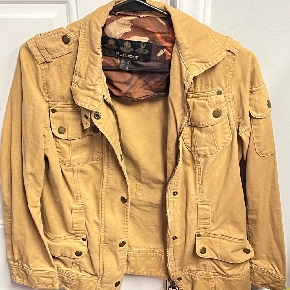 Barbour Men's Field Jacket in Tan